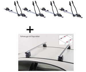 VDP 4x SAGITTAR + Dachträger Delta für Mercedes E W213 4 Türer ab 2016 (VDP_4SAGITTAR_ADLFIX204_MERCE_22)