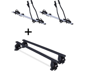 VDP 2x SAGITTAR + Dachträger Menabo Tema Stahl für VW Golf IV Schrägheck 3 Türer 1998-2003 (VDP_2SAGITTAR_MENSTAFIX036G_1)