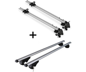 VDP 2x Bike Pro + Dachträger Rio 120 für Suzuki SX4 Fliessheck Classic ab '06 (VDP_2MEN193547_Rio_120_sx4)
