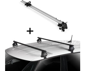 VDP Bike Pro + Dachträger EVO Stahl für Nissan Almera N15 4 Türer 1995-2000 (VDP_MEN193547_EVOSTA221_NISS1)