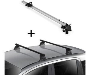 VDP Bike Pro + Dachträger EVO Stahl für Citroen C5 II 4 Türer 2008-2017 (VDP_MEN193547_EVOSTA205_CITR15)