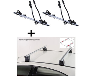 VDP 2x SAGITTAR + Dachträger Delta für Mercedes CLS C219 4 Türer 2004-2010 (VDP_2SAGITTAR_ADLFIX204_MERCE_16)