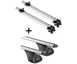VDP 2x Bike Pro + Dachträger für Mercedes Classe A III 5 Türer 2012-2018 (VDP_2MEN193547_ALU_115_c)