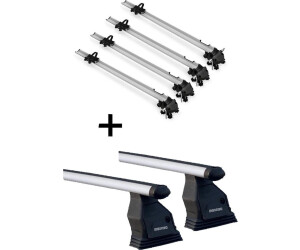 VDP 4x Bike Pro + Dachträger Menabo Tema für Mercedes C-Klasse W205 (Stufenheck 4 Türer ab 2014 (VDP_4MEN193547_MENFIX504G_3)