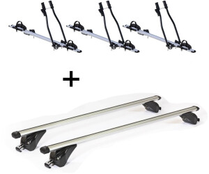 VDP 3x SAGITTAR + Dachträger/Relingträger KING1 für Volvo XC90 5 Türer ab 15 (VDP_3SAGITTAR_K39_KING1_VOLVO10)