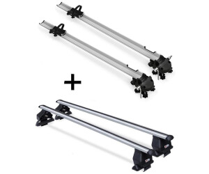 VDP 2x Bike Pro + Dachträger Menabo Tema für Skoda Superb 2001-2008 (VDP_2MEN193547_MENFIX047G_8)