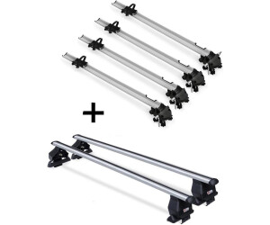 VDP 4x Bike Pro + Dachträger Menabo Tema für Skoda Fabia 2007-2014 (VDP_4MEN193547_MENFIX047G_7)