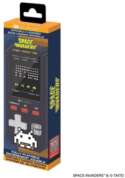 My Arcade Pixel Pocket Pro Galaga Black, Bild 2