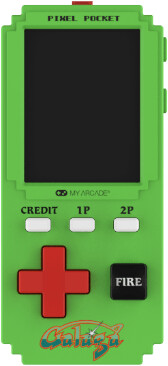 My Arcade Pixel Pocket Pro Galaga Green, Bild 3