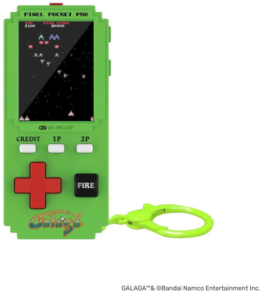 My Arcade Pixel Pocket Pro Galaga Green, Bild 5