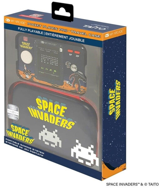 My Arcade Pocket Player Pro Space Invaders + Tragetasche, Bild 2