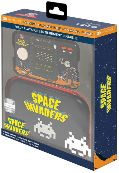 My Arcade Pocket Player Pro Space Invaders + Tragetasche, Bild 5