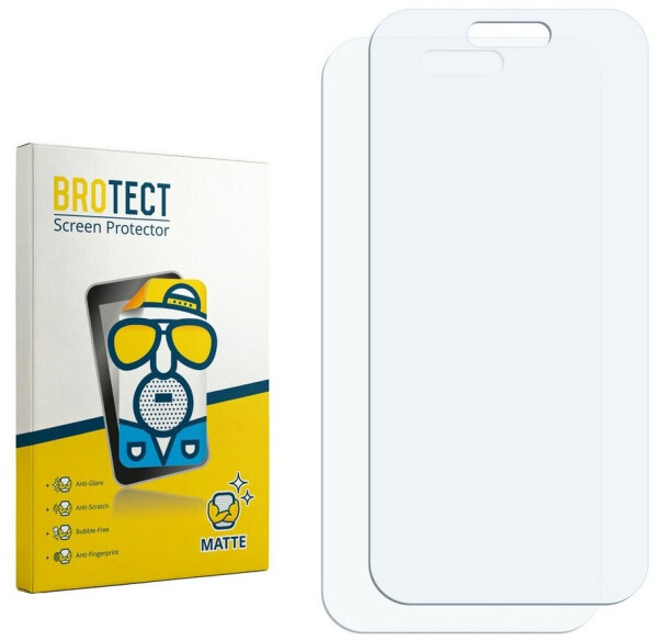 BROTECT Schutzfolie für Apple iPhone Air, 2 Stück, Displayschutz Schutz Folie Matt Entspiegelungsfolie, Bild 3