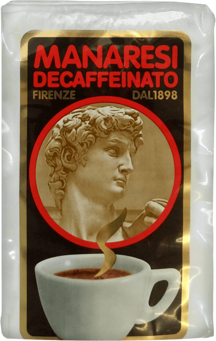 Manaresi Decaffeinated espresso 250g ground