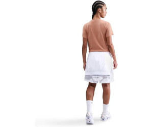 white and rose gold nike shirt