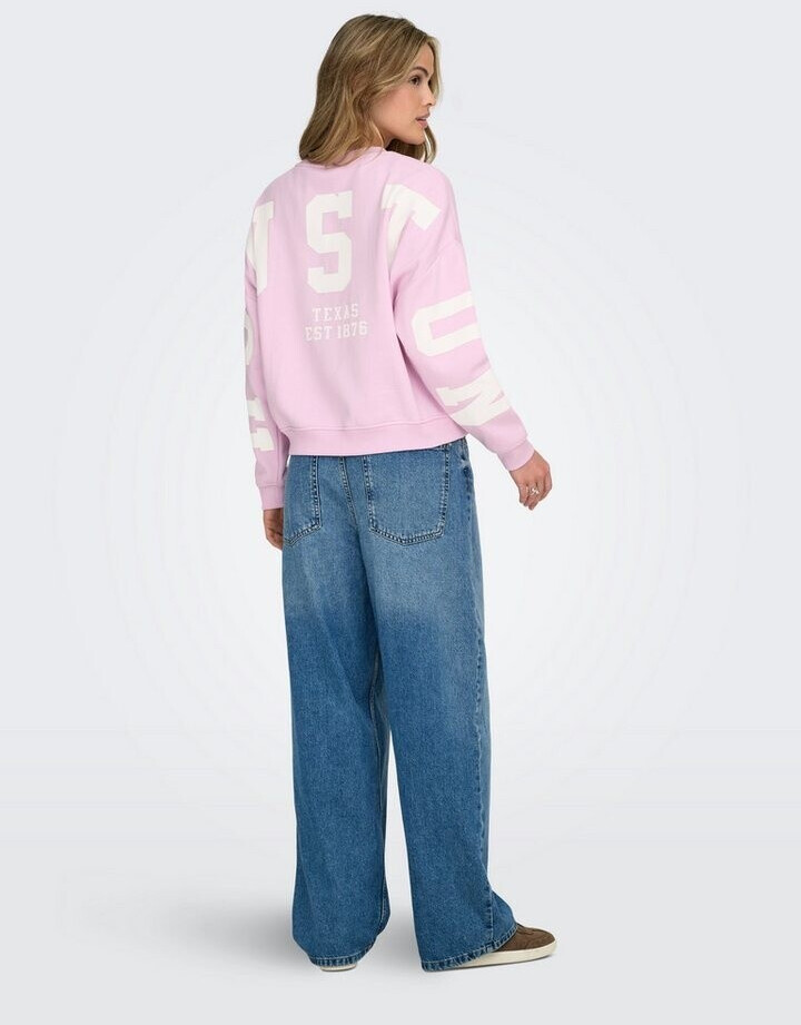 ONLY Hoodie Onlsweat L/S Felpa Con Cappuccio Oversize, Con Tasca, Donna - 2