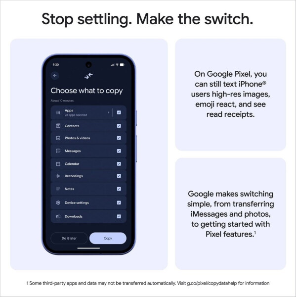 Google Pixel 10a 256GB Obsidian, Bild 11