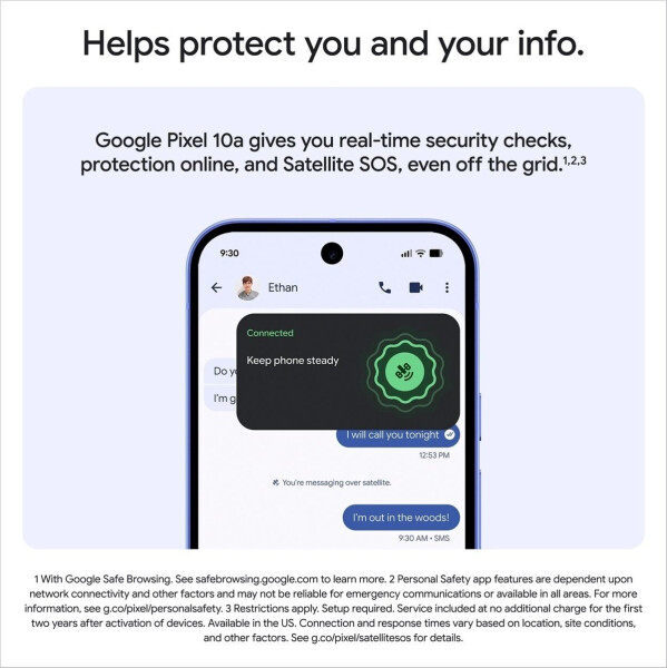 Google Pixel 10a 256GB Obsidian, Bild 9