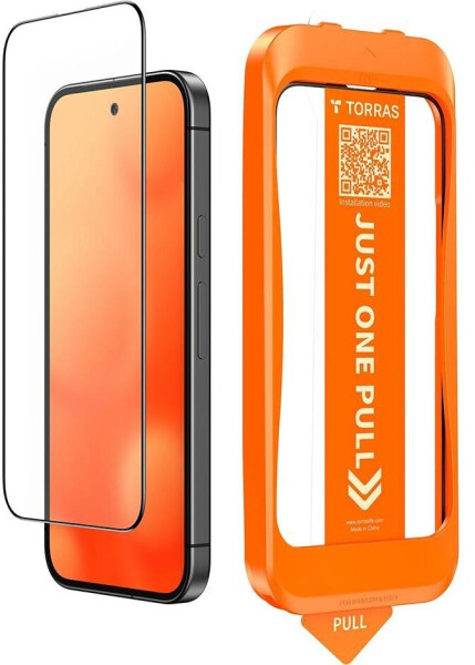 Torras Install Master Displayschutzfolie iPhone 17 Pro