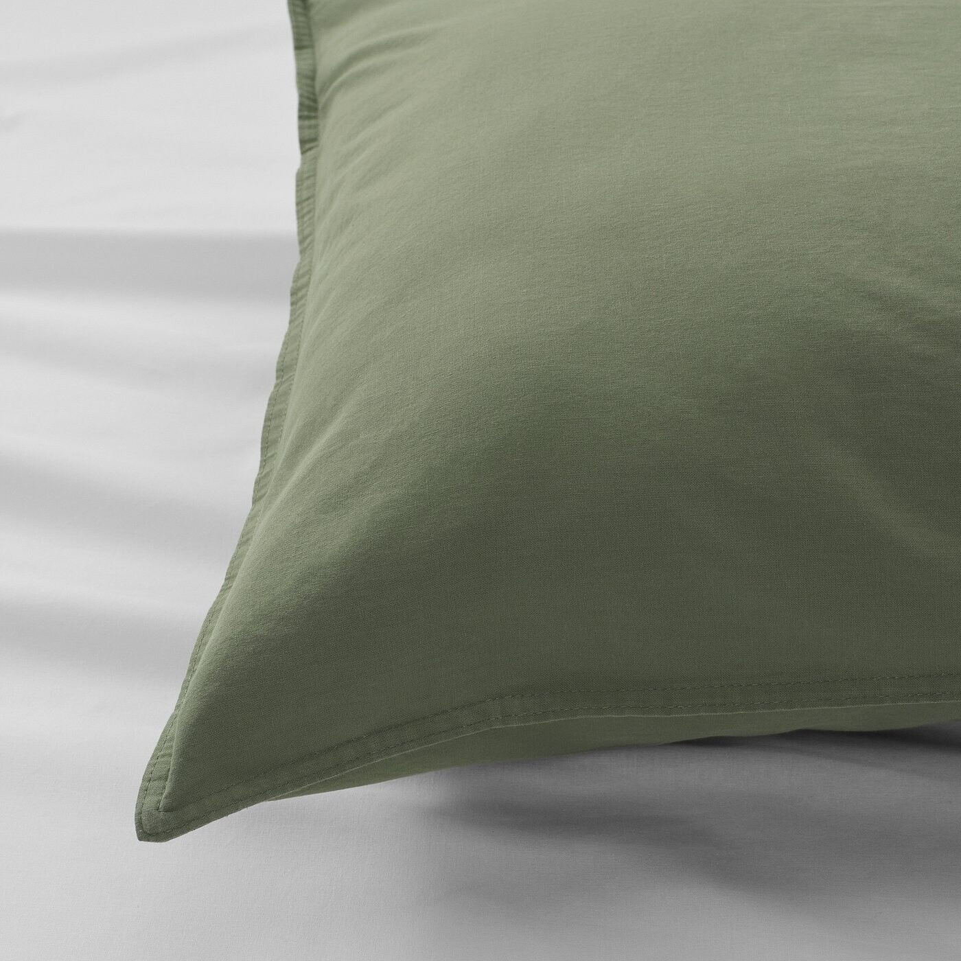 Ikea ÄNGSLILJA Kopfkissenbezug graugrün ab 3,99 € (Oktober 2026)