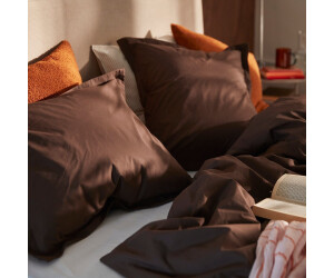 Ikea HAMPFLOCKEL Bettwäsche-Set, 2-teilig braun 155x220/80x80 cm ab 39,99 € (Oktober 2026)