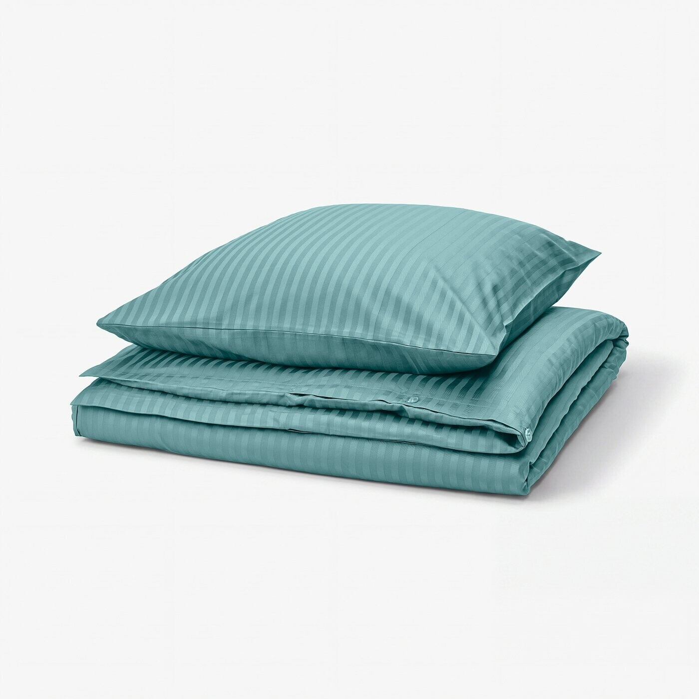 Ikea NATTJASMIN Bettwäsche-Set, 2-teilig blaugrün 155x220/80x80 cm ab 59,99 € (Oktober 2026)