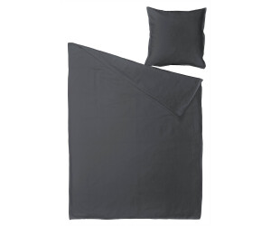 Ikea RUNDHAGTORN Bettwäsche-Set, 2-teilig anthrazit 155x220/80x80 cm ab 69,99 € (Oktober 2026)