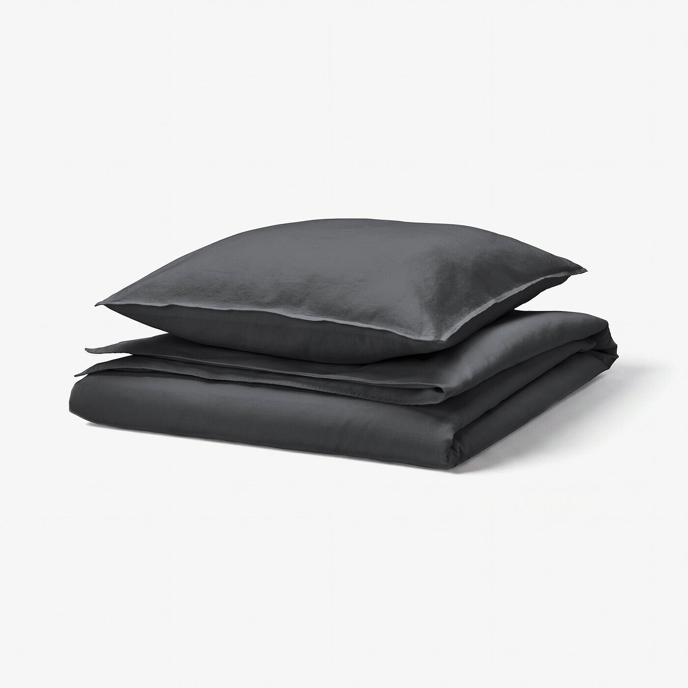 Ikea RUNDHAGTORN Bettwäsche-Set, 2-teilig anthrazit 155x220/80x80 cm ab 69,99 € (Oktober 2026)