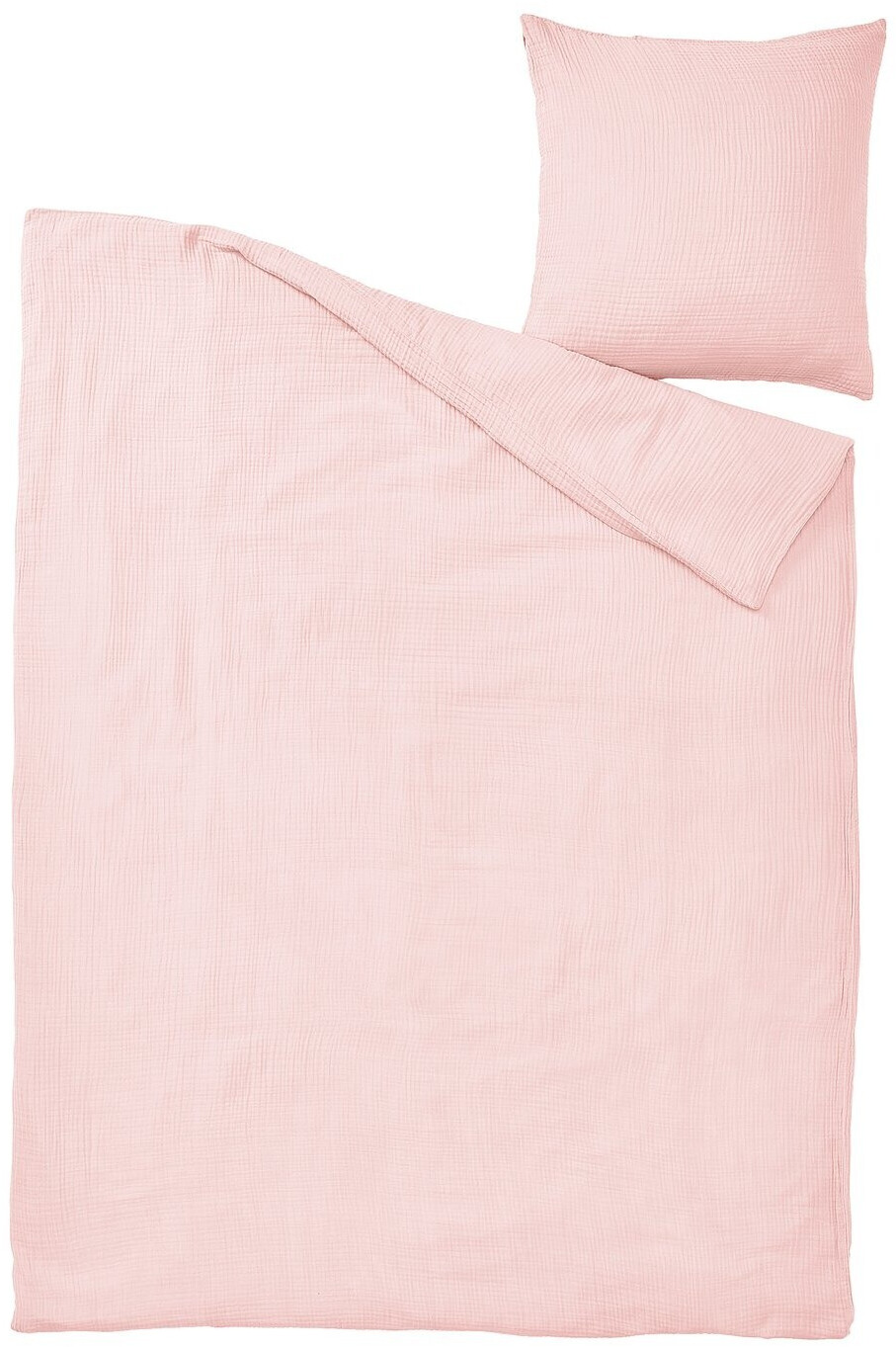 Ikea SCHERSMIN Bettwäsche-Set, 2-teilig blassrosa 140x200/80x80 cm ab 39,99 € (Oktober 2026)