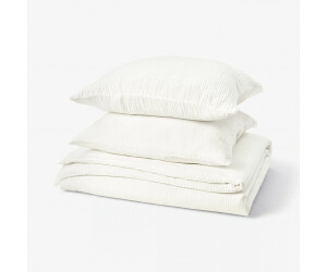 Ikea SCHERSMIN Bettwäsche-Set, 3-teilig weiß 240x220/80x80 cm ab 69,99 € (Oktober 2026)