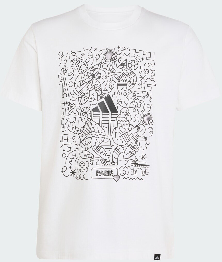Adidas PARIS TEE 1 White (KA7309) ab 28,00 € | Preisvergleich bei idealo.de