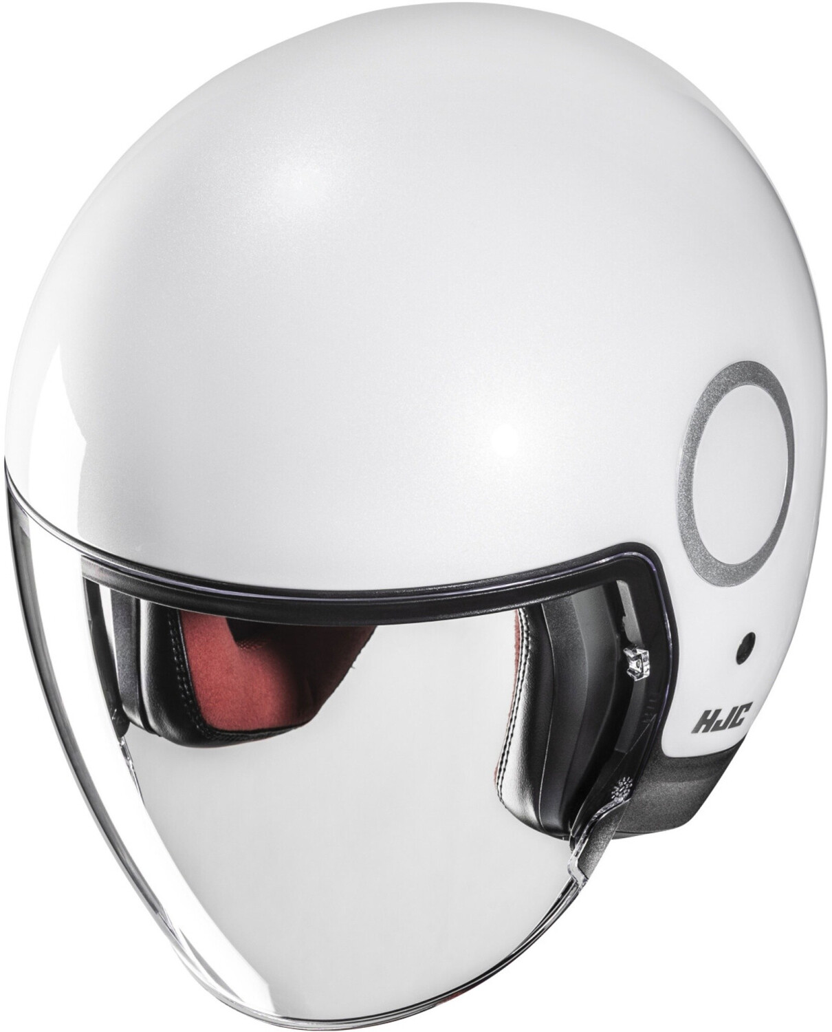 HJC, Motorrad-Jethelm i40N Semi Mat Perlweiss, XXL