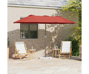 vidaXL Gartenparasol 380 x 196 x 235 cm Terrakotta (42003374)