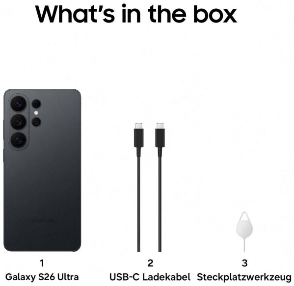 Samsung Galaxy S26 Ultra 1TB Black, Bild 13
