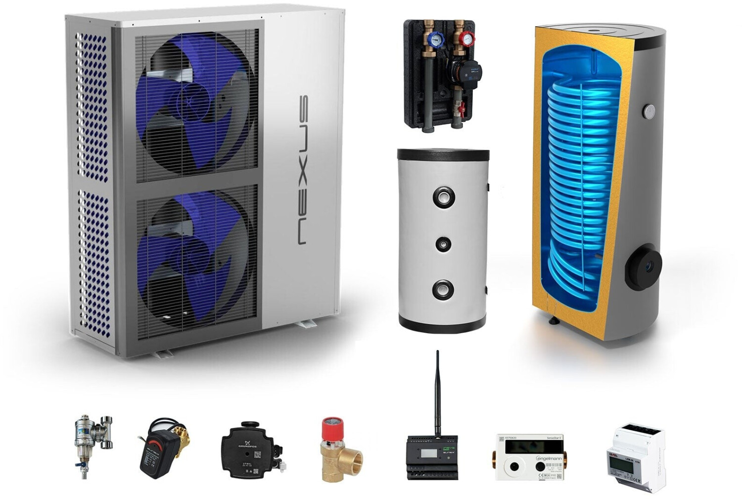 Sunex NEXUS M18 EVI Monoblock 18 kW