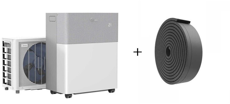 Midea PortaSplit Mobile Klimaanlage + Ganzjahres-Fensterabdichtung Sparpreis-Bundle 3,5 kW