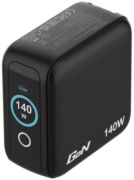 Verbatim Mini-GaN-Ladegerät mit Display 140W