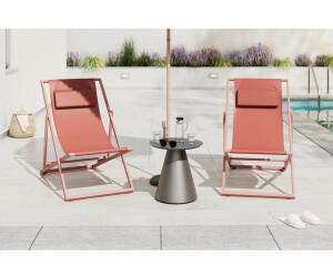 Ambia Garden Sun Lounger Orange (2492005103)