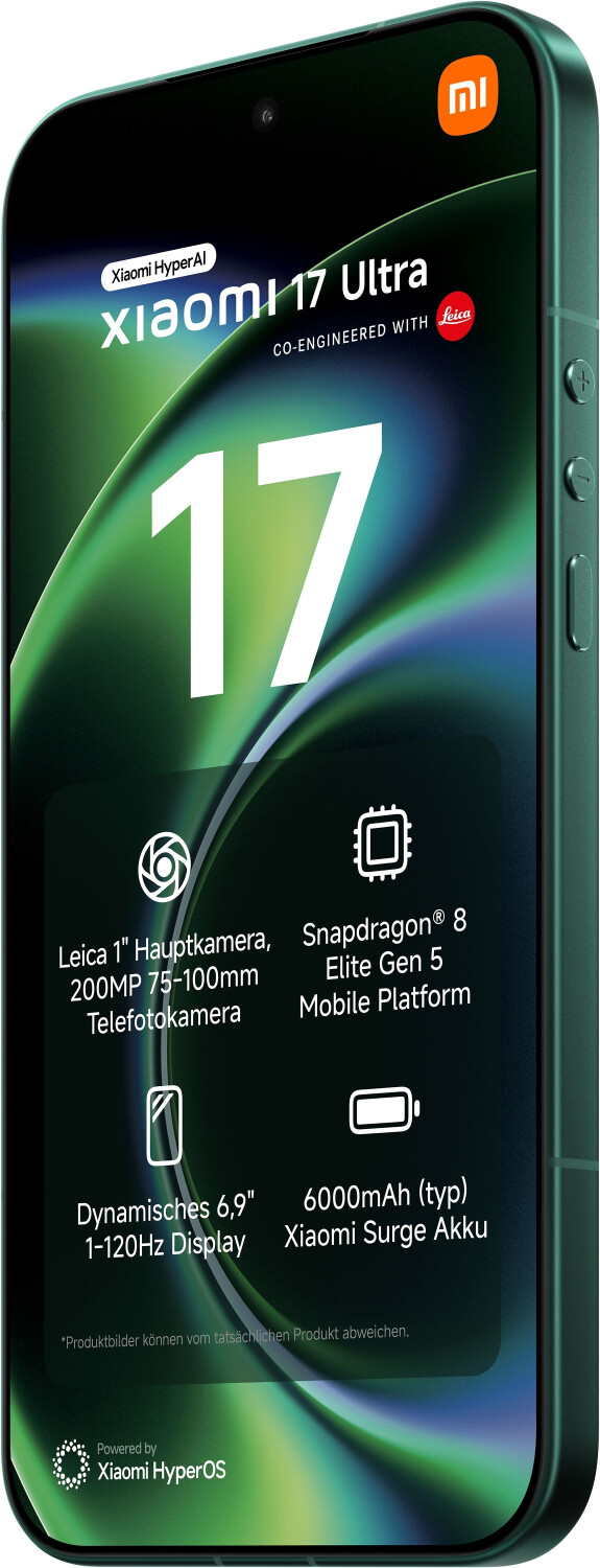 Xiaomi 17 Ultra 16GB 512GB Starlit Green ab 1.209,00 € (Mai 2026