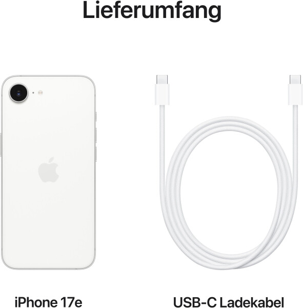 Apple iPhone 17e 256GB Weiß, Bild 8