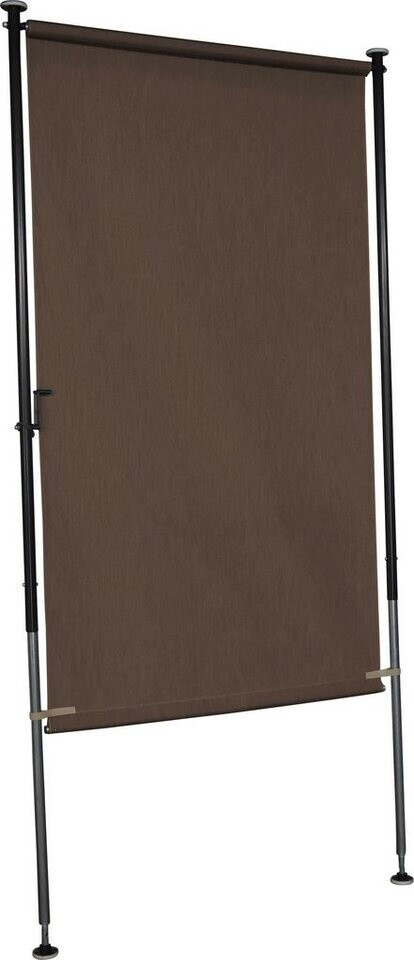 Angerer Klemm-Senkrechtmarkise Style 120 x 225 cm braun