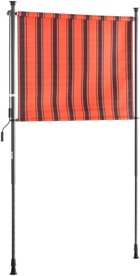 Konifera Senkrechtmarkise Marbella Vista mit Teleskop-Funktion 120 x 225 cm  orange-braun ab 57.99  | Vergleiche 2 Angebote auf idealo.de