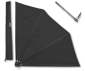 KDR Balkonfächer klappbar 120 x 120 cm anthrazit