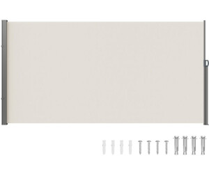 VEVOR Side awning 180 g/m² polyester fabric PU-coated 180 x 350 cm beige