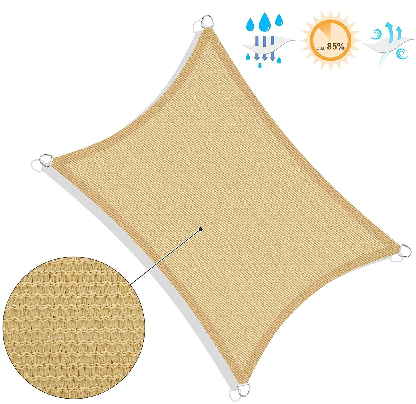 roll up tent Outsunny Pop Gazebo Screen House w/Carry Bag 11 x 11ft Beige CHOOSE YOUR SIZE:CLEAR 08' X 16' H.D. TARP quality tent fabric and logotype What's So Important About
