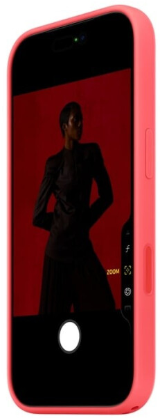 Apple iPhone 17 Pro Silikon Case mit MagSafe Guavepink, Bild 2