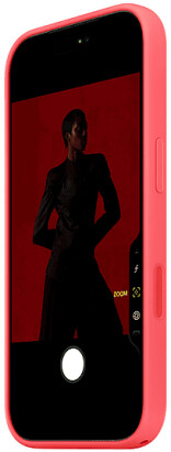Apple iPhone 17 Pro Silikon Case mit MagSafe Guavepink, Bild 5
