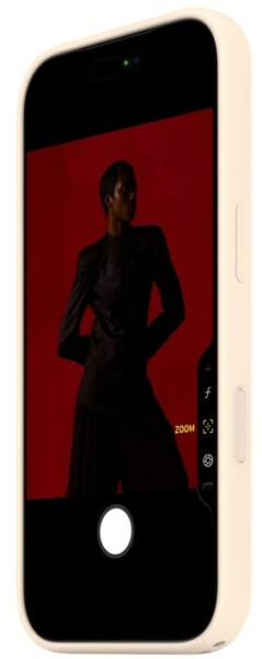 Apple iPhone 17 Pro Silikon Case mit MagSafe Vanille, Bild 2
