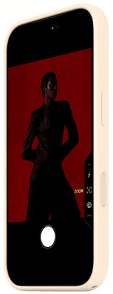 Apple iPhone 17 Pro Silikon Case mit MagSafe Vanille, Bild 3
