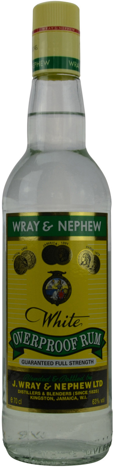 Appleton Wray & Nephew's White Overproof 70 cl 63%